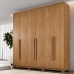 Guarda Roupa Moscou 6 Portas Benetil