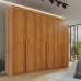 Guarda roupa Casal 6 Portas 8 Gavetas Florianópolis 100% MDF Valverde Moveis