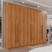Guarda Roupa Casal 6 Portas 6 Gavetas Gramado 100% MDF Valverde Moveis