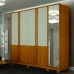 Guarda-Roupas 6 Portas 6 Gavetas com Espelho Urban com P&eacute;s