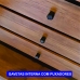 Guarda-Roupas 6 Portas 6 Gavetas com Espelho Urban com P&eacute;s