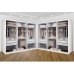 Closet Casal sem Portas 8 Gavetas Paris Duo Premium -Mt- Rei De Casa