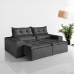 SOFA RETRATIL E RECLINAVEL MONACO 196CM 3 LUGARES KC REI DE CASA VELUDO
