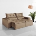 SOFA RETRATIL E RECLINAVEL MONACO 196CM 3 LUGARES KC REI DE CASA VELUDO