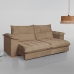 SOFA RETRATIL E RECLINAVEL ROMA 250CM 4 Lugares KC REI DE CASA VELUDO