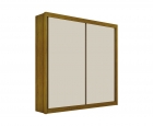 Guarda Roupa São Paulo Gold 02 Pts 3 Gav S/Espelho Leifer