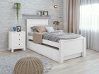 Cama Solteiro Bibox 2 Gavetas Athenas - Lopas