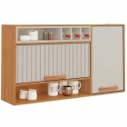 Arm&aacute;rio A&eacute;reo Napoles 120cm 2 Portas Adega - Itatiaia