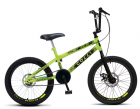 Bicicleta Colli SKILL BOY, Aro 20 Aero, Guid&atilde;o Cross BMX, Tam 14., 36 Raias, Freios a Disco Dianteiro e Traseiro, Descanso Lateral