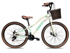 Bicicleta Viena Aro 29 Freio Disco 21v Com Cest&atilde;o Colli Cor Bronze Tamanho Do Quadro 17
