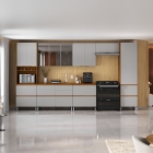 Cozinha Completa Itatiaia Lumina 410cm em Madeira MDF