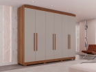 Guarda-roupa Casal 6 Portas 6 Gavetas &Oacute;rion Premium Salleto
