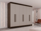 Guarda-roupa Casal 6 Portas 6 Gavetas &Oacute;rion Premium Salleto