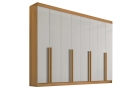 Guarda Roupa Casal 8 Portas 8 Gavetas com p&eacute;s Daymont - D Doro