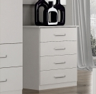 C&ocirc;moda 4 Gavetas Rubi Bronze