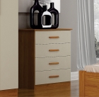 C&ocirc;moda 4 Gavetas Rubi Bronze