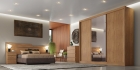 Guarda Roupa Casal Diamond 3 Portas 8 Gavetas Com Espelho Novo Horizonte