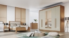 Guarda Roupa Casal Vertice New 6 Portas 6 Gavetas Com Espelho Novo Horizonte