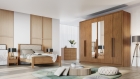 Guarda Roupa Casal Vertice New 6 Portas 6 Gavetas Com Espelho Novo Horizonte