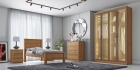 Guarda Roupa Casal Moderni Glass Reflecta 4 Portas 3 Gavetas Novo Horizonte