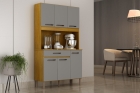 Cozinha Viena 91 cm com 6 Portas e 1 Gaveta