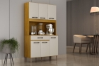 Cozinha Viena 91 cm com 6 Portas e 1 Gaveta