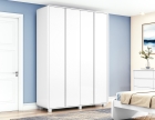 Guarda-Roupa Loop 4 Portas e 3 Gavetas - Lopas