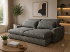 SOFA CURVE 2.50 NOBLY LINHO